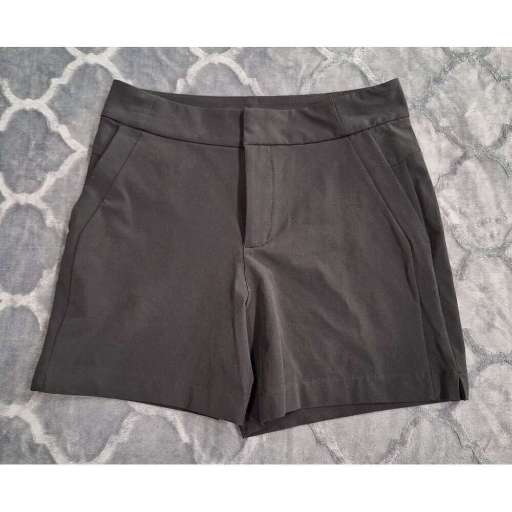 NWOT Zella Zelflex All Day Black Athletic Shorts/Size 8